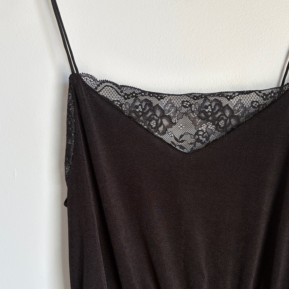 Vero Moda Singlet Black Lace Rank Top